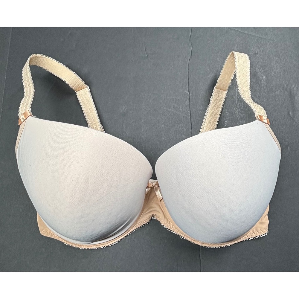 Freya Idol Underwire Balcony 32G T-Shirt Bra Nude Beige Tan AA4234NUE EUC